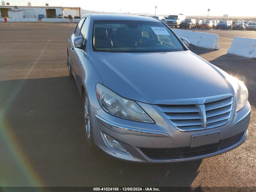 2013 Hyundai Genesis 3.8 VIN: KMHGC4DD6DU224958 Lot: 41024188