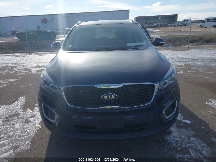 2018 Kia Sorento 2.4L Lx VIN: 5XYPGDA36JG358323 Lot: 41024205