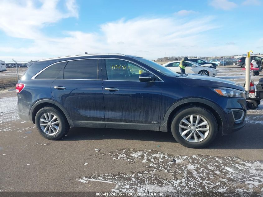 2018 Kia Sorento 2.4L Lx VIN: 5XYPGDA36JG358323 Lot: 41024205