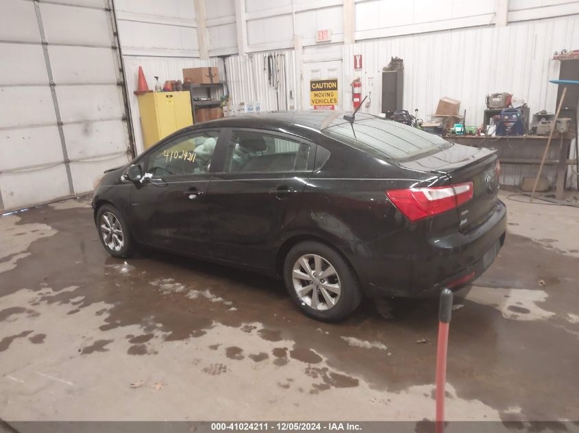 2014 Kia Rio Ex VIN: KNADN4A34E6326713 Lot: 41024211