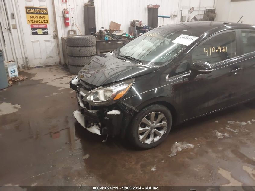 VIN KNADN4A34E6326713 2014 KIA Rio, EX no.6