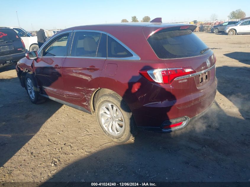 VIN 5J8TB3H31HL013259 2017 ACURA RDX no.3