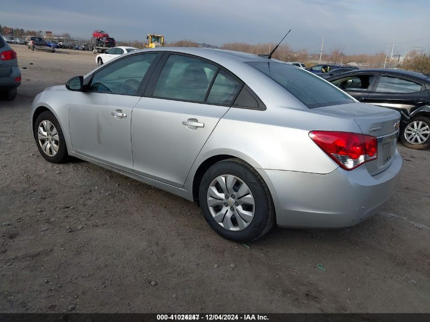 VIN 1G1PA5SGXE7285896 2014 CHEVROLET CRUZE no.3