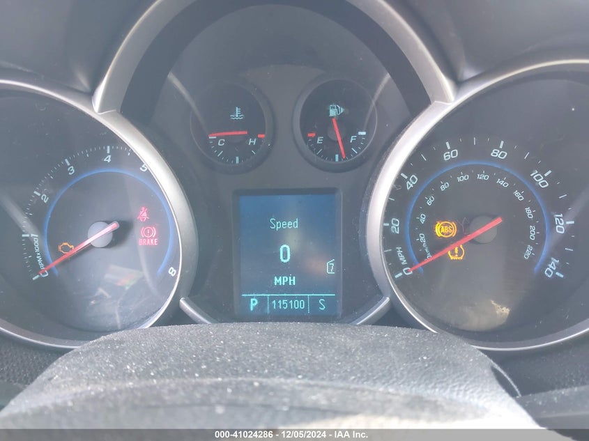 2011 CHEVROLET CRUZE VIN: 1G1PF5S99B7262317
