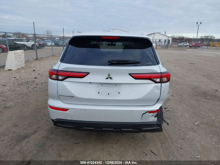 2022 Mitsubishi Outlander Es 2.5 VIN: JA4J4TA84NZ068605 Lot: 41024302