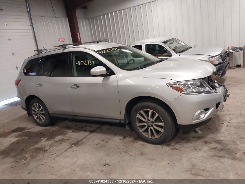 2014 Nissan Pathfinder Sv VIN: 5N1AR2MM9EC689265 Lot: 41024333