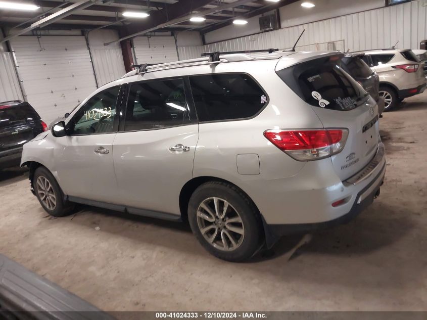 2014 Nissan Pathfinder Sv VIN: 5N1AR2MM9EC689265 Lot: 41024333