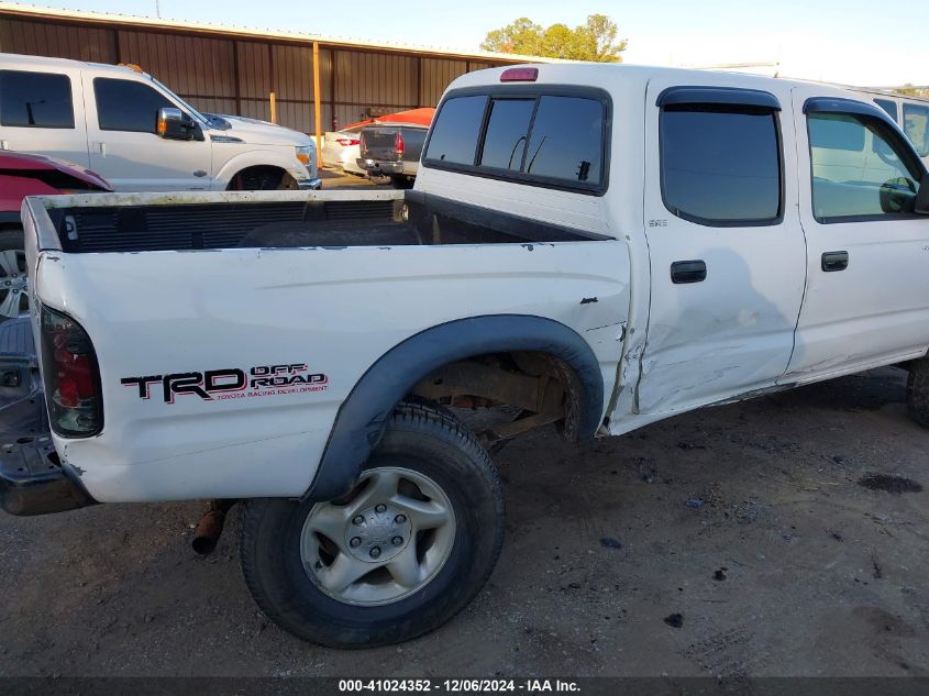 2004 Toyota Tacoma Base V6 VIN: 5TEHN72N74Z306642 Lot: 41024352