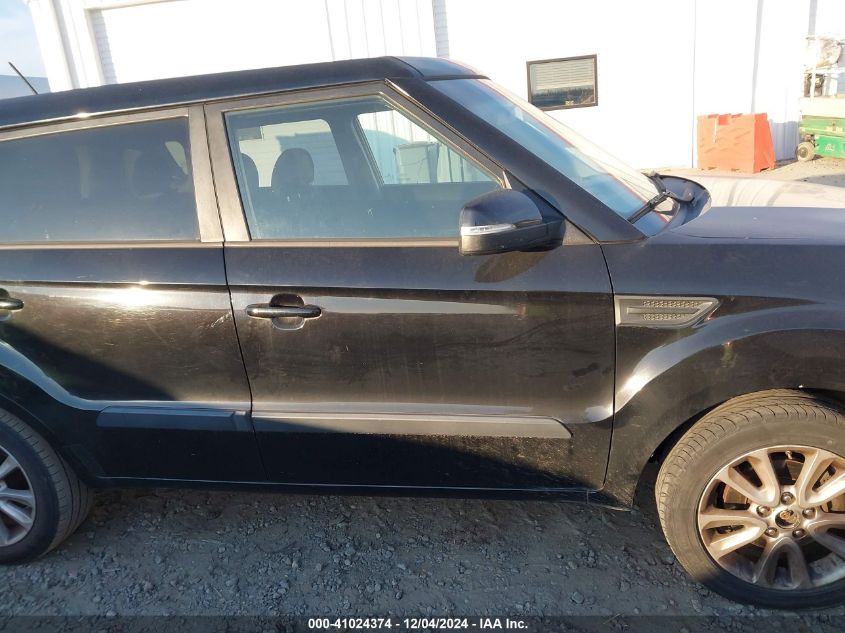 2012 Kia Soul + VIN: KNDJT2A65C7449955 Lot: 41024374