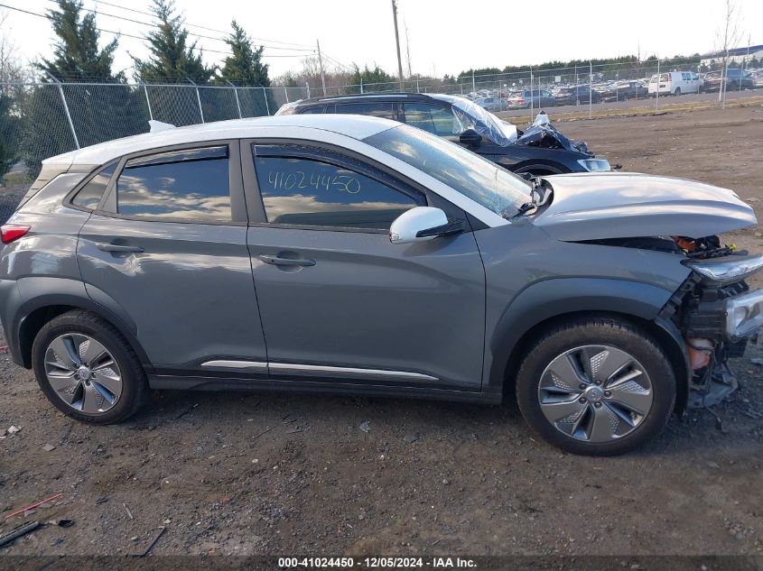 2021 Hyundai Kona Electric Sel VIN: KM8K23AG1MU126510 Lot: 41024450