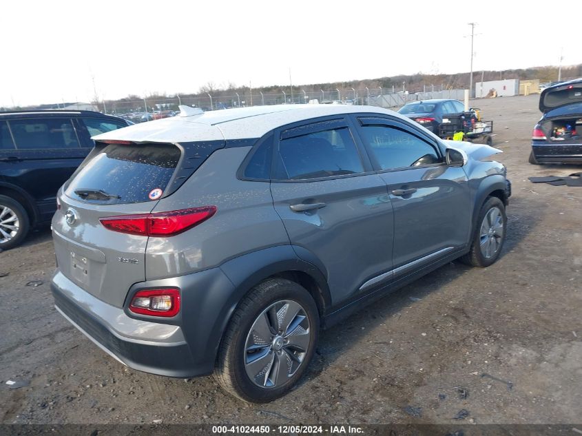 2021 Hyundai Kona Electric Sel VIN: KM8K23AG1MU126510 Lot: 41024450