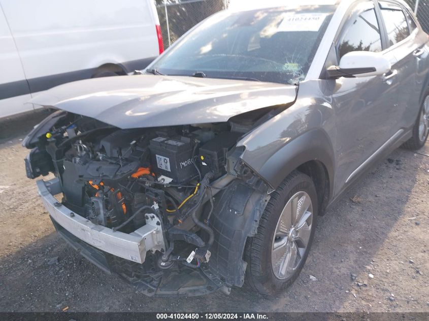 2021 Hyundai Kona Electric Sel VIN: KM8K23AG1MU126510 Lot: 41024450