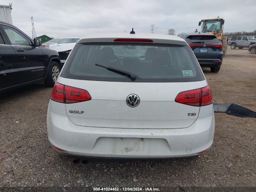 VIN 3VW117AU8GM039323 2016 VOLKSWAGEN GOLF no.16