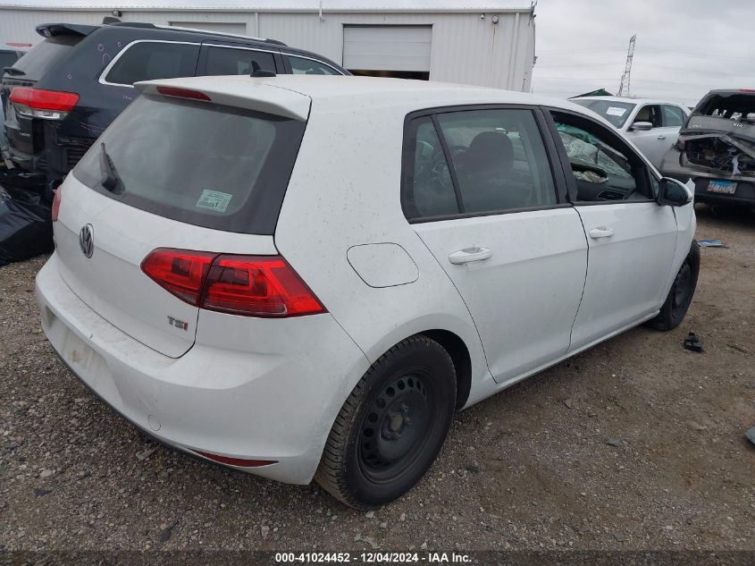 VIN 3VW117AU8GM039323 2016 VOLKSWAGEN GOLF no.4