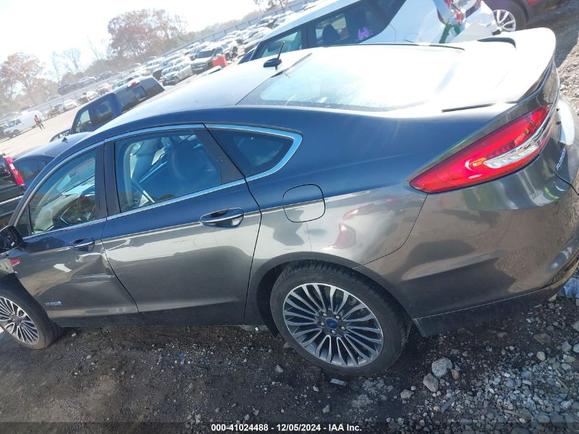 VIN 3FA6P0RU2HR237716 2017 Ford Fusion, Hybrid Tita... no.14