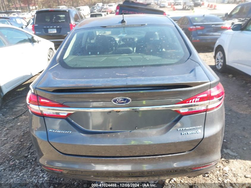 VIN 3FA6P0RU2HR237716 2017 Ford Fusion, Hybrid Tita... no.16