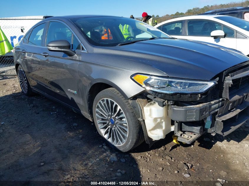 VIN 3FA6P0RU2HR237716 2017 Ford Fusion, Hybrid Tita... no.1