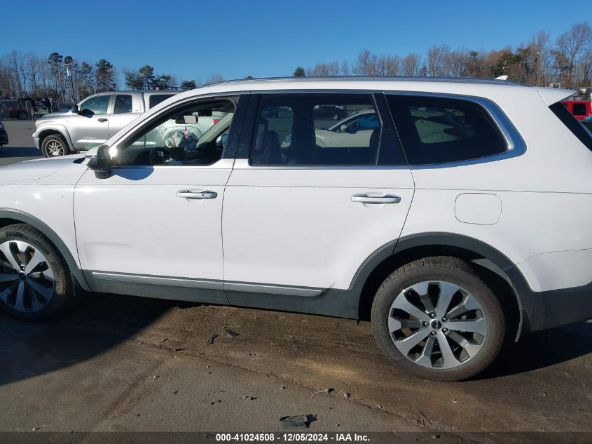 2022 Kia Telluride S VIN: 5XYP64HC5NG252606 Lot: 41024508