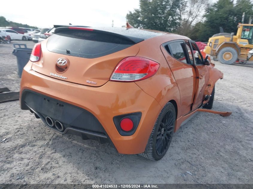 VIN KMHTC6AE3FU225995 2015 HYUNDAI VELOSTER no.4