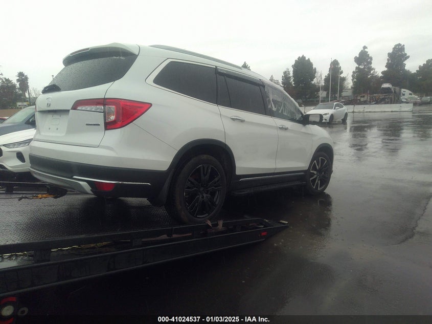 Vin: 5fnyf5h68mb001296, lot: 41514441, honda pilot 2wd touring 7 passenger 20214