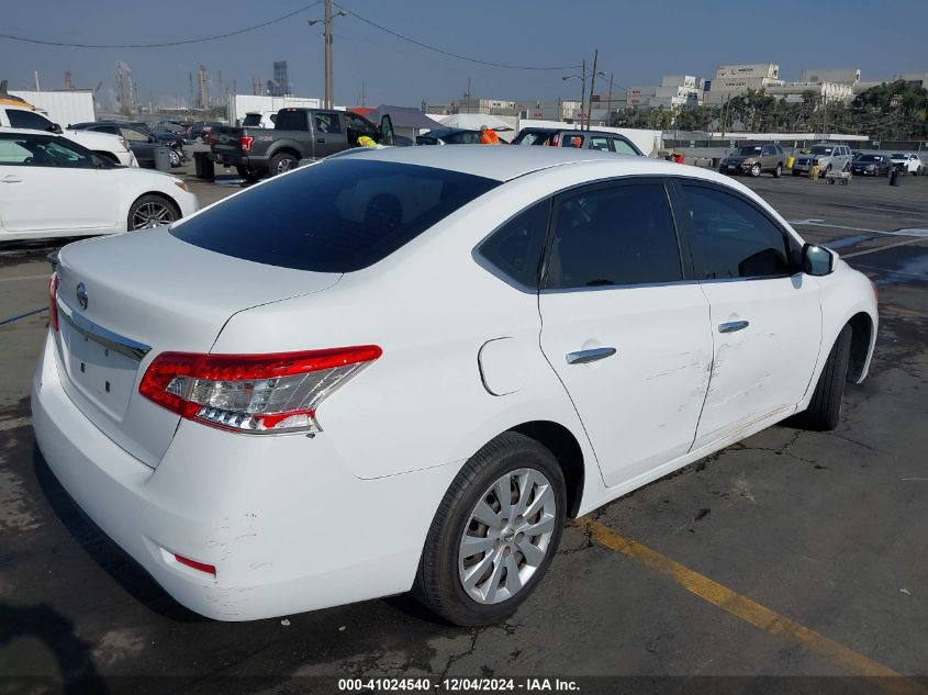 VIN 3N1AB7AP2FY223502 2015 Nissan Sentra, Fe+ S/S/S... no.4