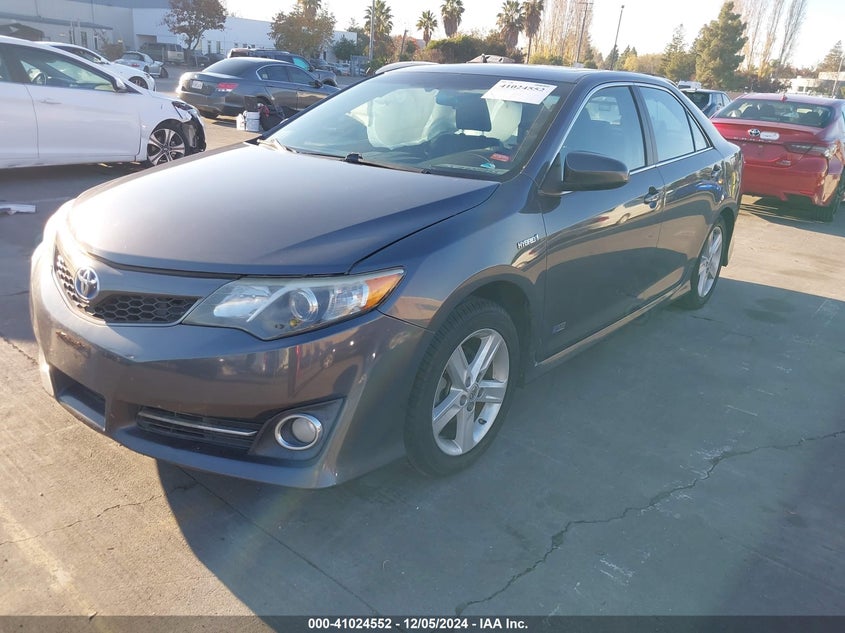 2014 TOYOTA CAMRY HYBRID VIN: 4T1BD1FK7EU134818