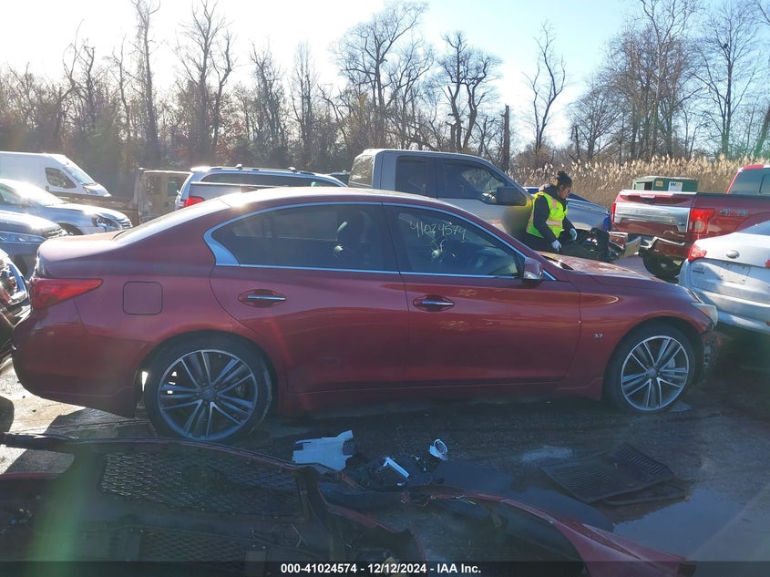2014 INFINITI Q50 VIN: JN1BV7AR5EM690783