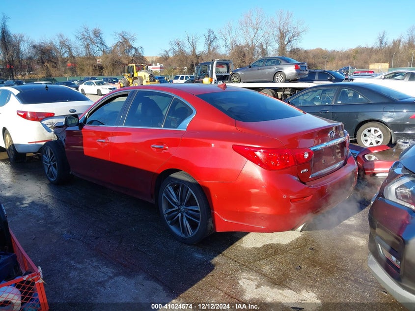 2014 INFINITI Q50 VIN: JN1BV7AR5EM690783