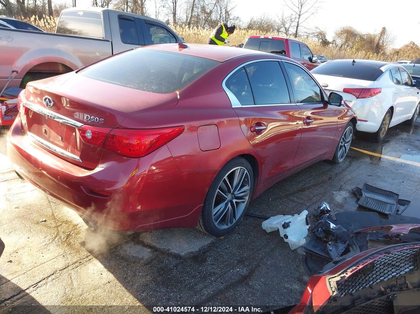 2014 INFINITI Q50 VIN: JN1BV7AR5EM690783