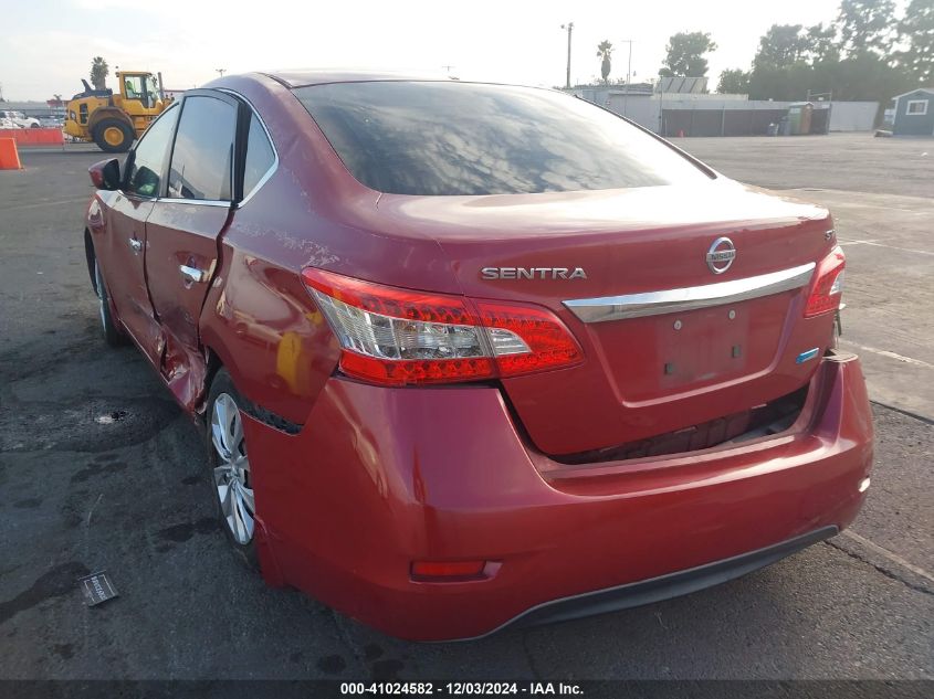 VIN 3N1AB7AP7DL624070 2013 Nissan Sentra, SV no.3