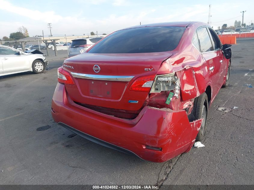 VIN 3N1AB7AP7DL624070 2013 Nissan Sentra, SV no.4