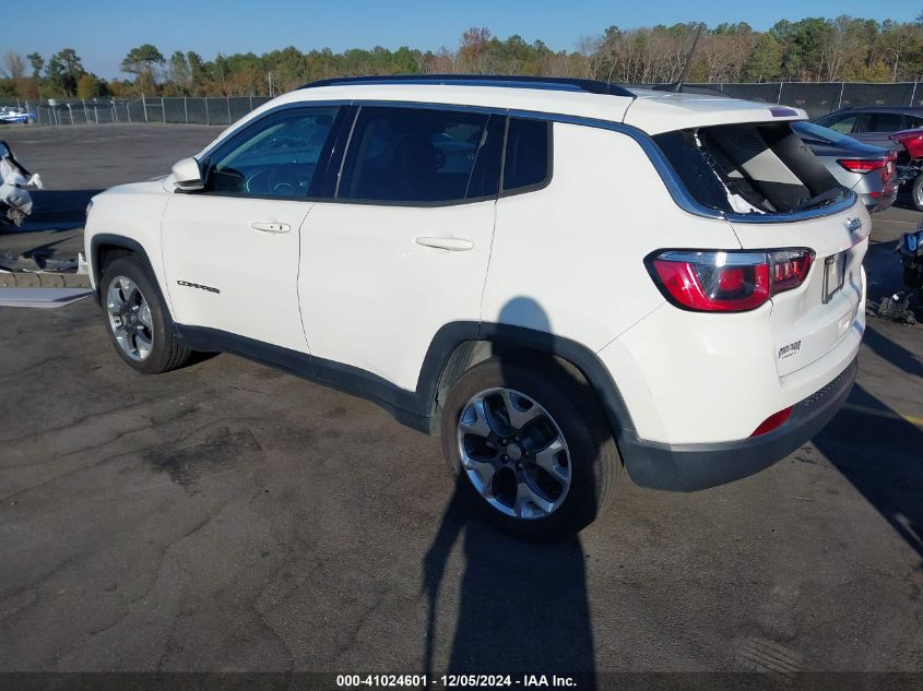 VIN 3C4NJCCB0KT793579 2019 Jeep Compass, Limited Fwd no.3