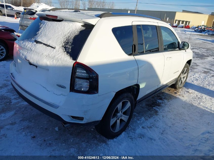 VIN 1C4NJDEB1GD768108 2016 Jeep Compass, High Altit... no.4