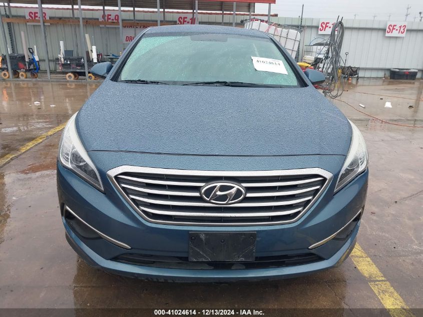 VIN 5NPE24AF0GH376933 2016 Hyundai Sonata, SE no.12