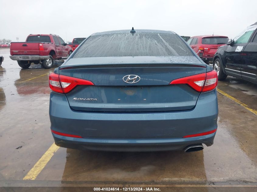 VIN 5NPE24AF0GH376933 2016 Hyundai Sonata, SE no.16