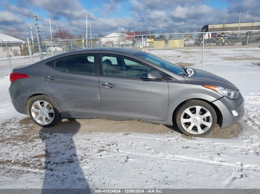 2013 Hyundai Elantra Limited VIN: 5NPDH4AE0DH409328 Lot: 41024624