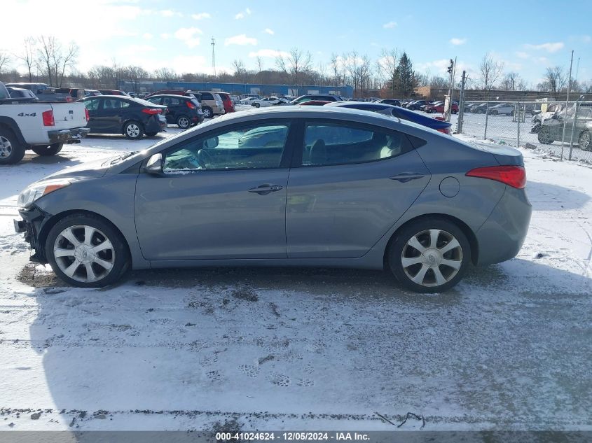 2013 Hyundai Elantra Limited VIN: 5NPDH4AE0DH409328 Lot: 41024624