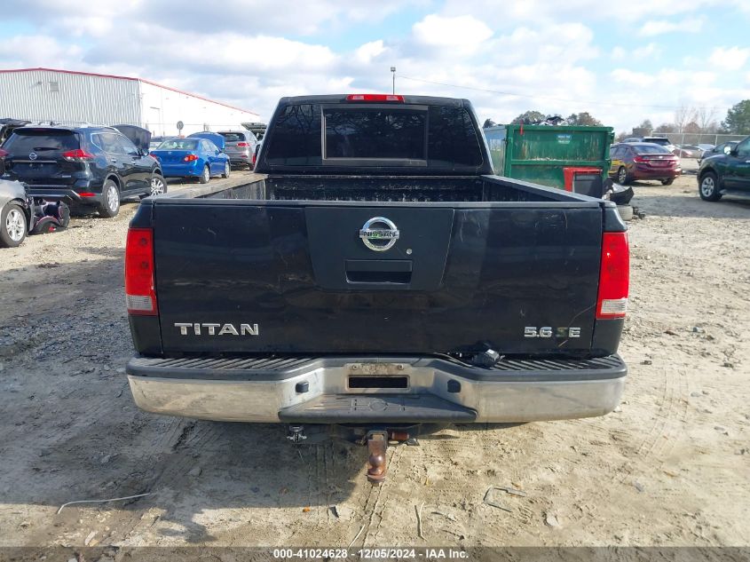 2010 Nissan Titan Se VIN: 1N6AA0FK5AN322998 Lot: 41024628