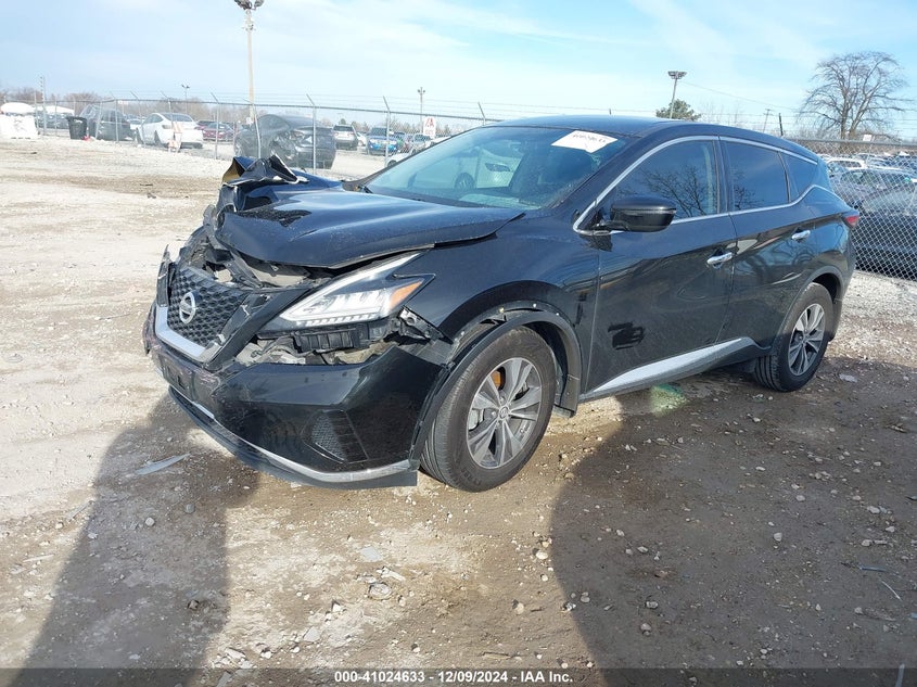 2019 NISSAN MURANO VIN: 5N1AZ2MS1KN132574
