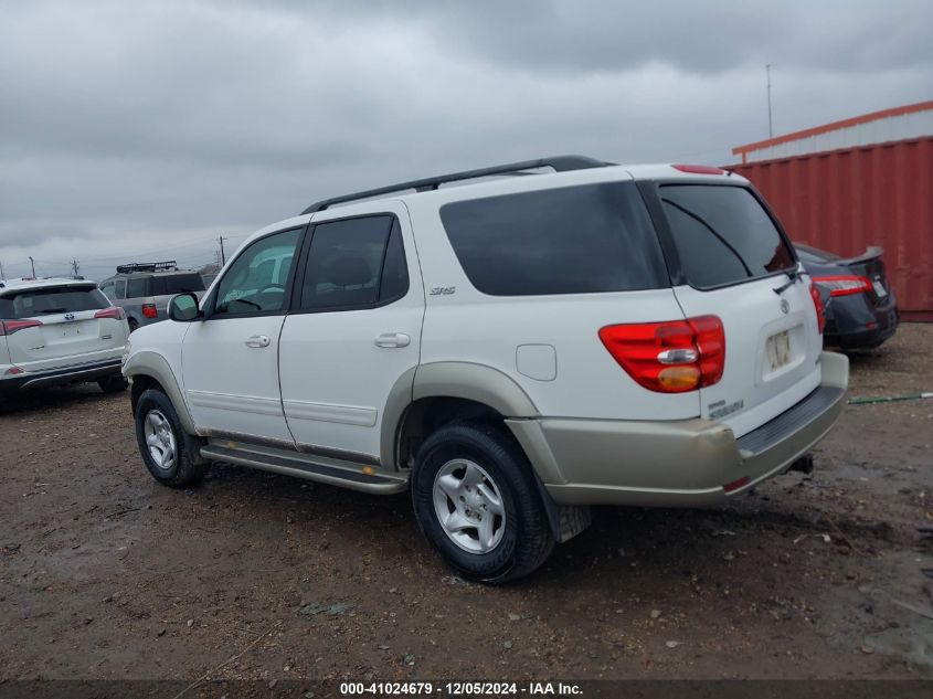 2004 Toyota Sequoia Sr5 V8 VIN: 5TDZT34A04S213360 Lot: 41024679