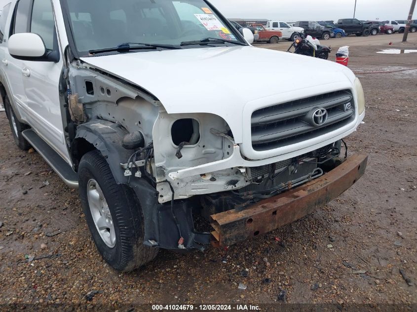 2004 Toyota Sequoia Sr5 V8 VIN: 5TDZT34A04S213360 Lot: 41024679