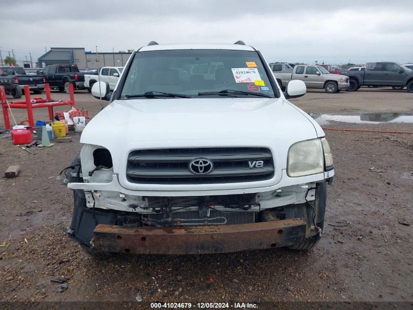 2004 Toyota Sequoia Sr5 V8 VIN: 5TDZT34A04S213360 Lot: 41024679