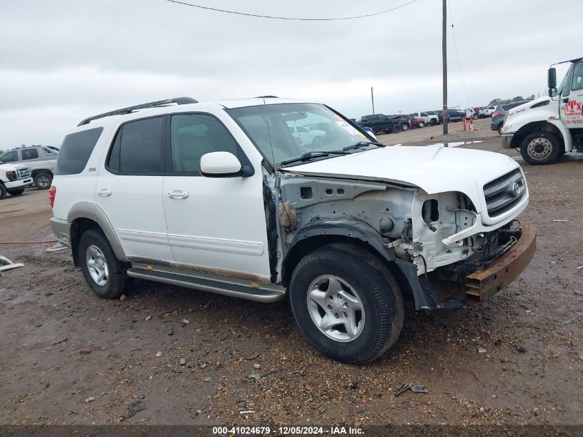 2004 Toyota Sequoia Sr5 V8 VIN: 5TDZT34A04S213360 Lot: 41024679