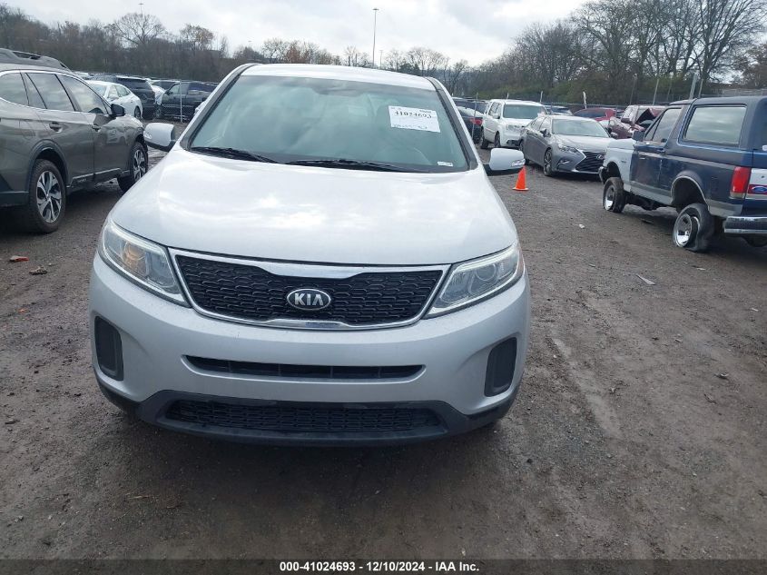 2015 Kia Sorento Lx VIN: 5XYKTCA63FG568959 Lot: 41024693