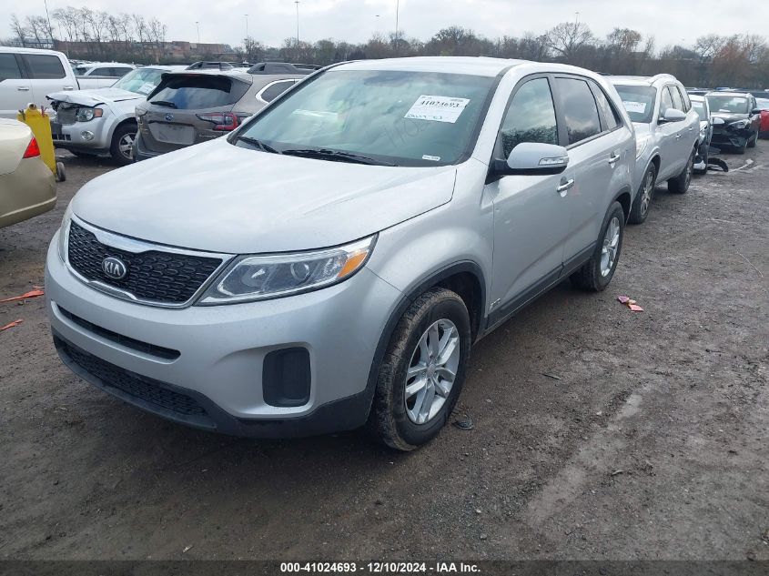 2015 Kia Sorento Lx VIN: 5XYKTCA63FG568959 Lot: 41024693