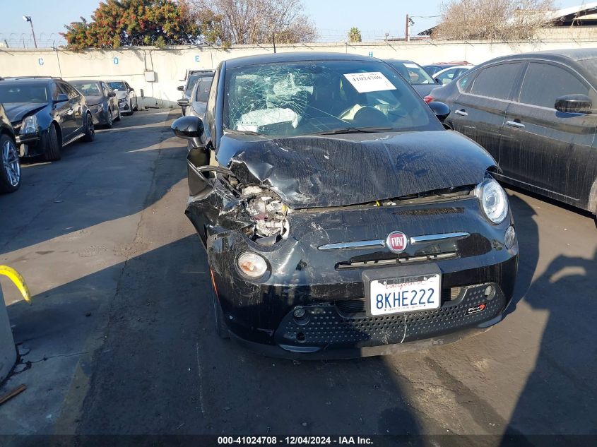 2019 Fiat 500E Battery Electric VIN: 3C3CFFGE5KT797260 Lot: 41287818