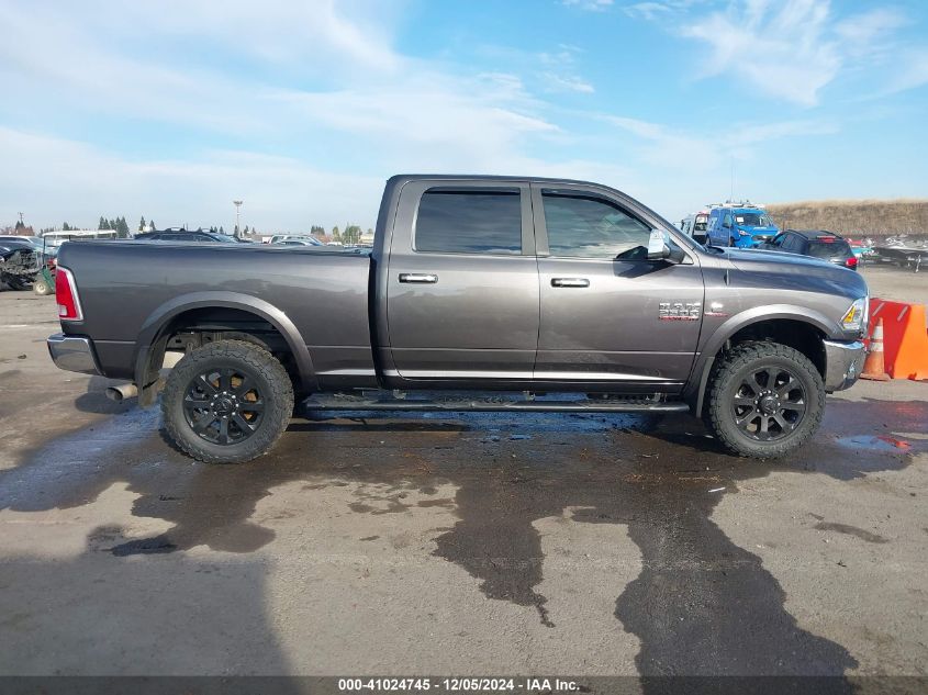 2018 Ram 2500 Laramie 4X4 6'4 Box VIN: 3C6UR5FL6JG161074 Lot: 41024745