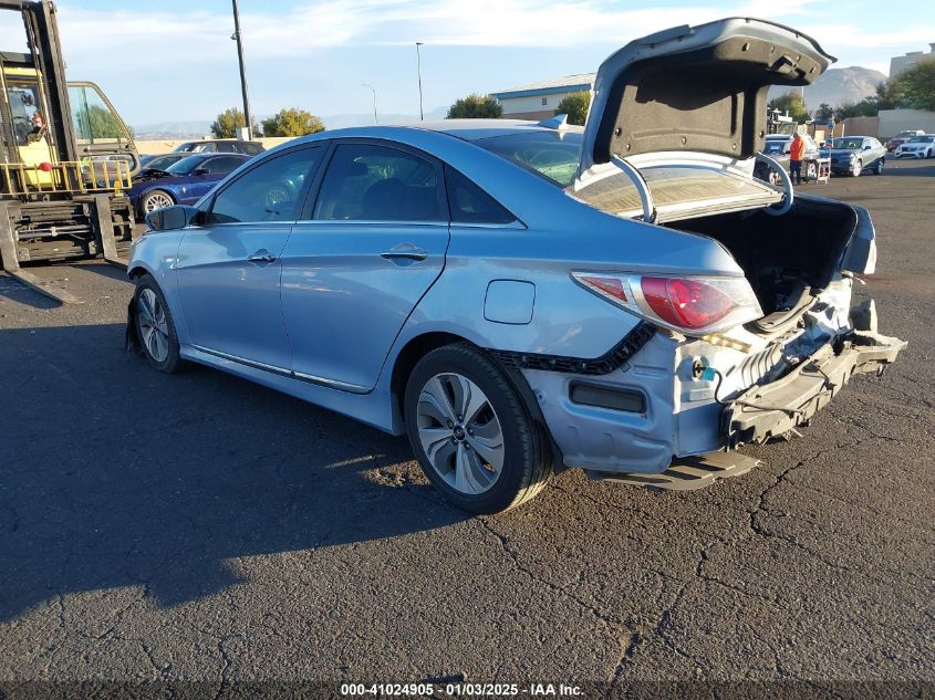 VIN KMHEC4A47FA131057 2015 Hyundai Sonata, Hybrid L... no.3