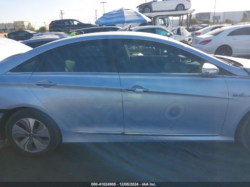 VIN KMHEC4A47FA131057 2015 Hyundai Sonata, Hybrid L... no.14