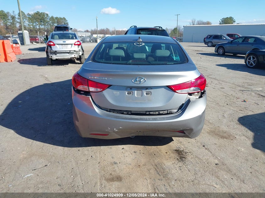 2013 HYUNDAI ELANTRA GLS - KMHDH4AEXDU924032